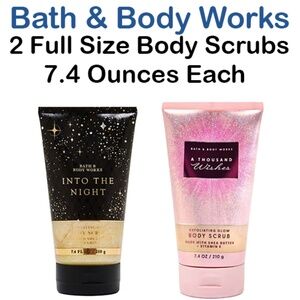 Bath & Body Works - 2 Full Size Body Scrubs - Each is 7.4 fl oz - Brand New